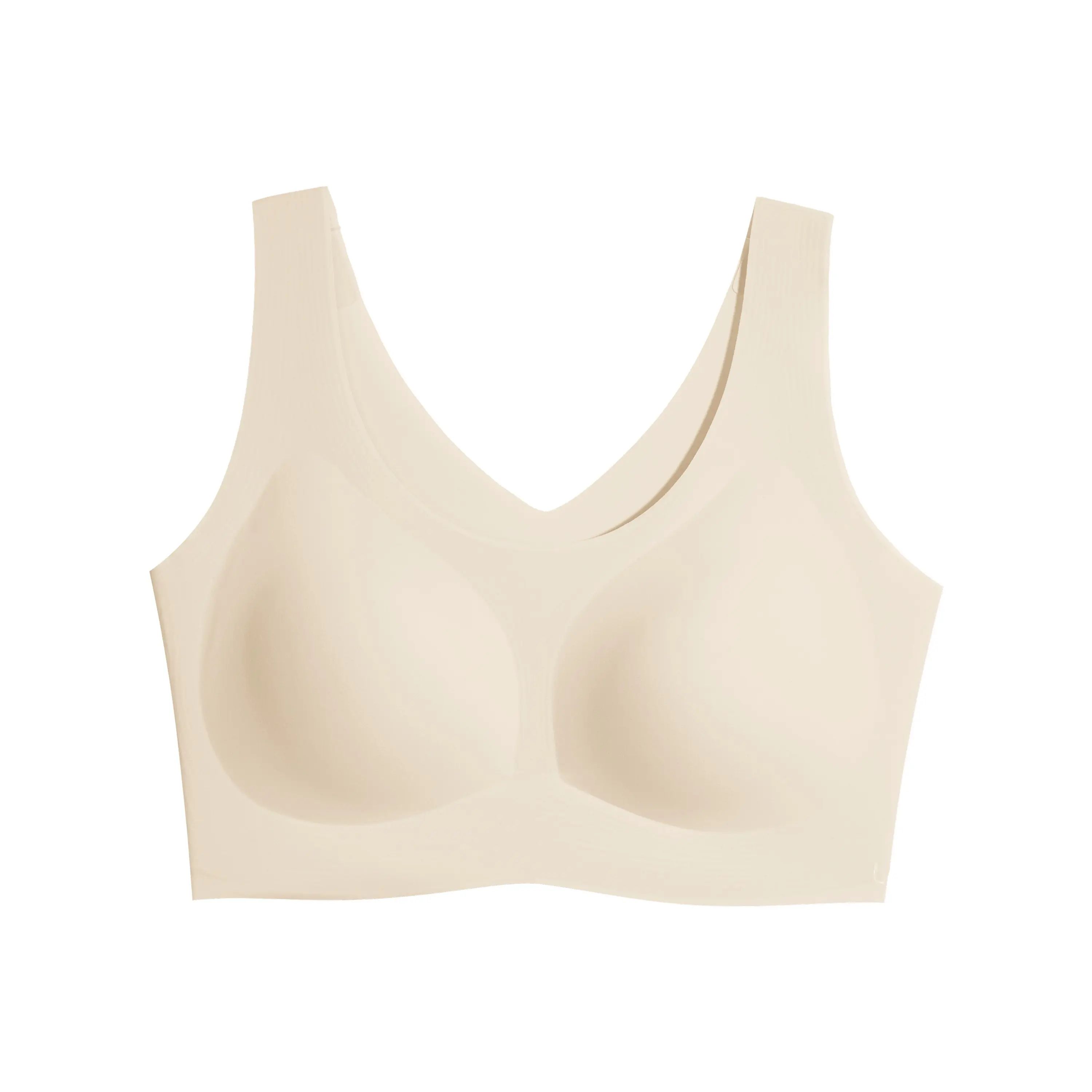 🔥LAST DAY SALE 70% OFF💕Seamless Bras for Women Full Coverage Wireless Bralette Widen Straps Side Comfortable Breathable Smooth