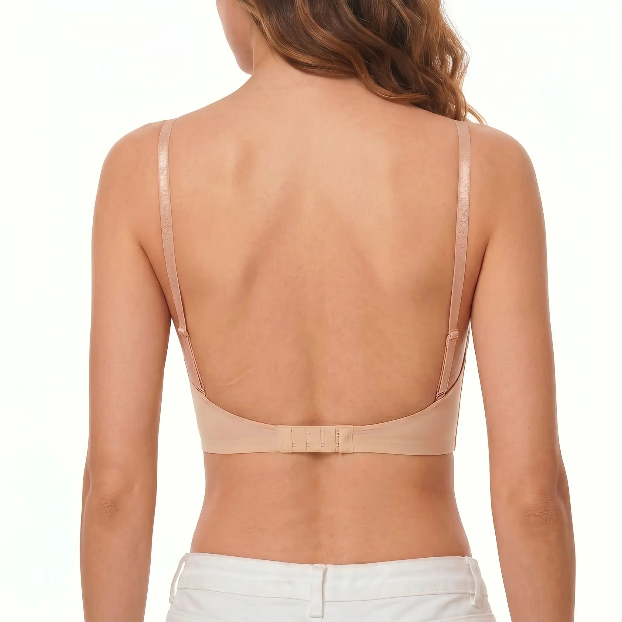 🔥🔥LAST DAY SALE 90% OFF💕 Low Back Backless Bras for Women Seamless Invisible Backless Bra