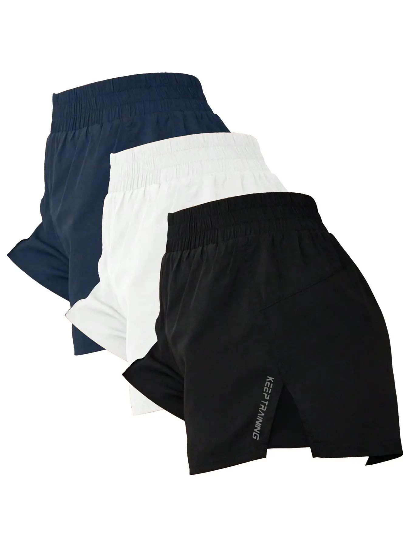 Women's Letter Print Shorts, Casual Pocket Shorts for Summer, Ladies Bottoms for All Seasons