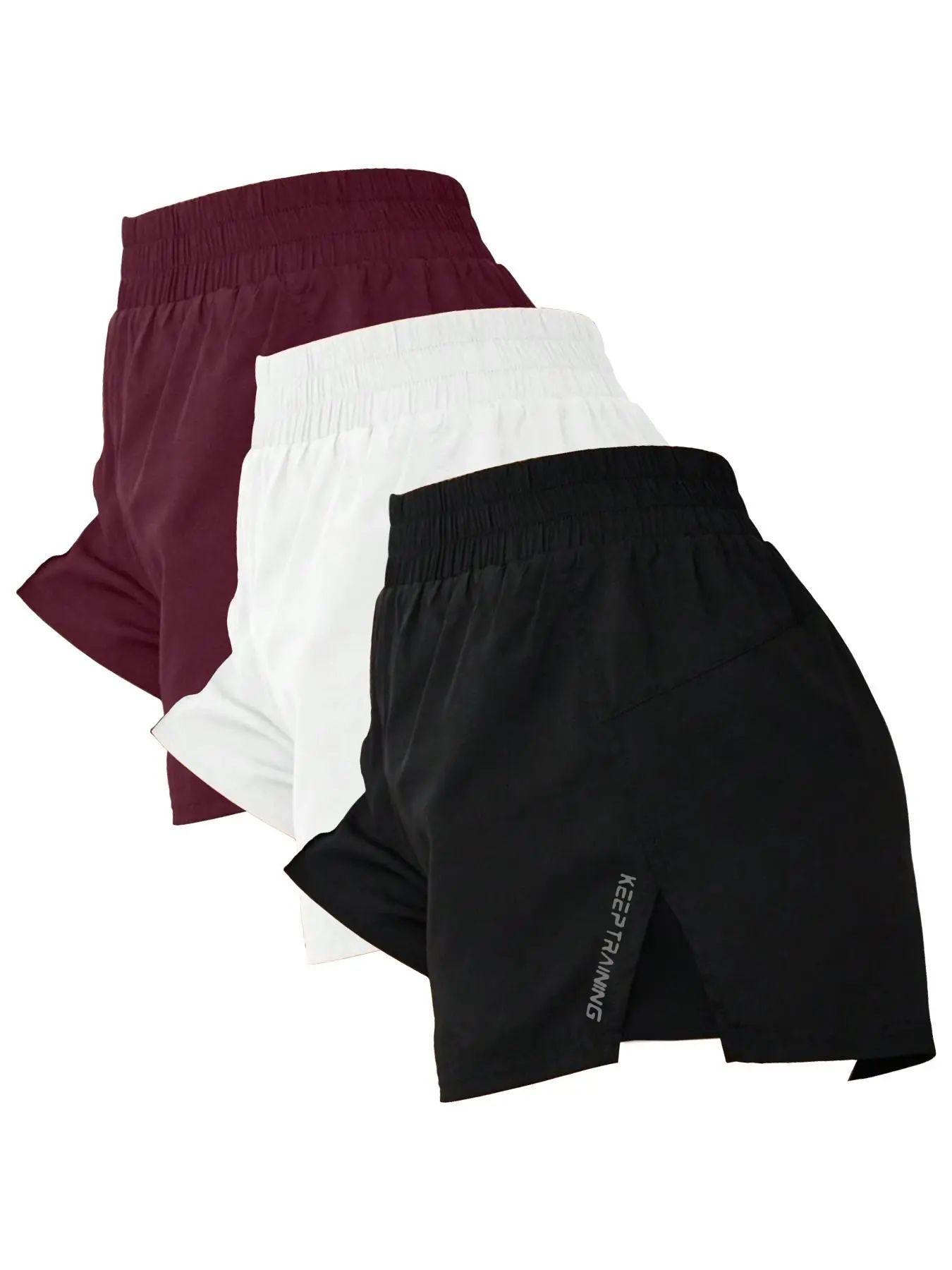 Women's Letter Print Shorts, Casual Pocket Shorts for Summer, Ladies Bottoms for All Seasons