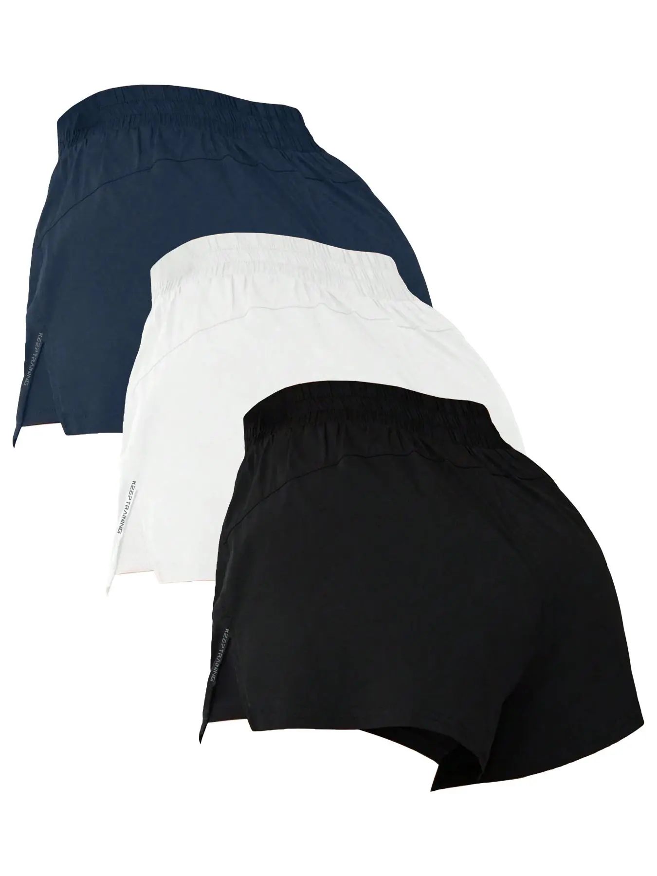 Women's Letter Print Shorts, Casual Pocket Shorts for Summer, Ladies Bottoms for All Seasons