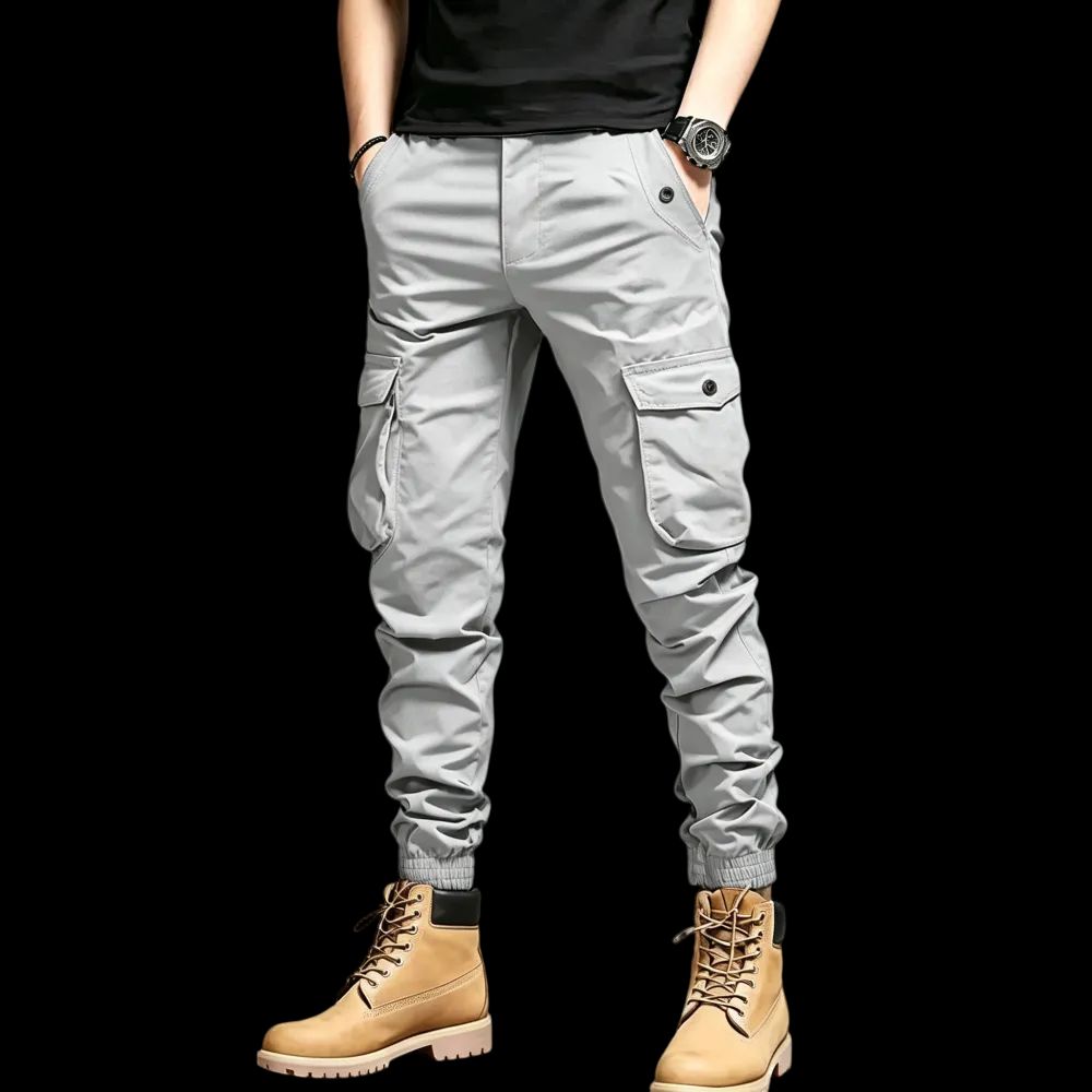 Men's Cargo Pants with Multi-Pockets