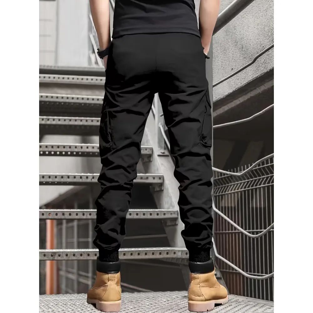 Men's Cargo Pants with Multi-Pockets