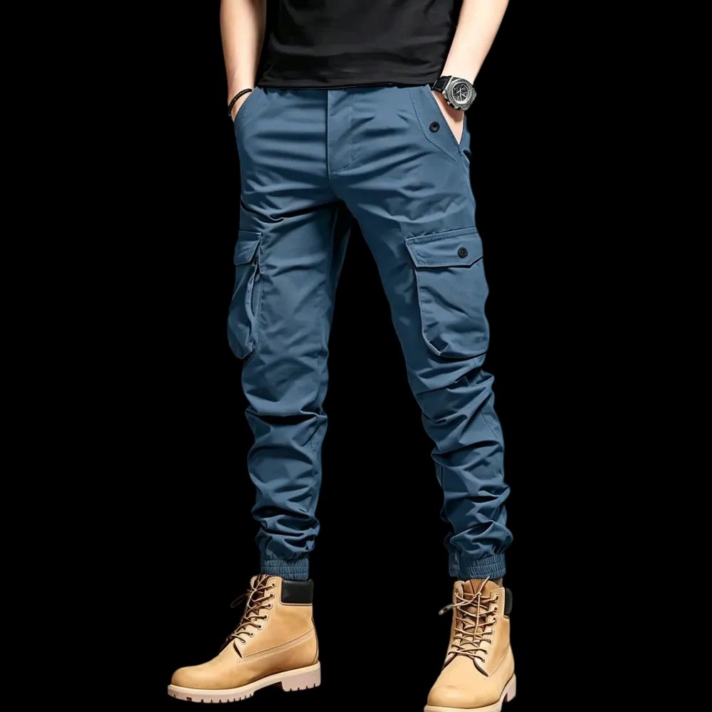 Men's Cargo Pants with Multi-Pockets