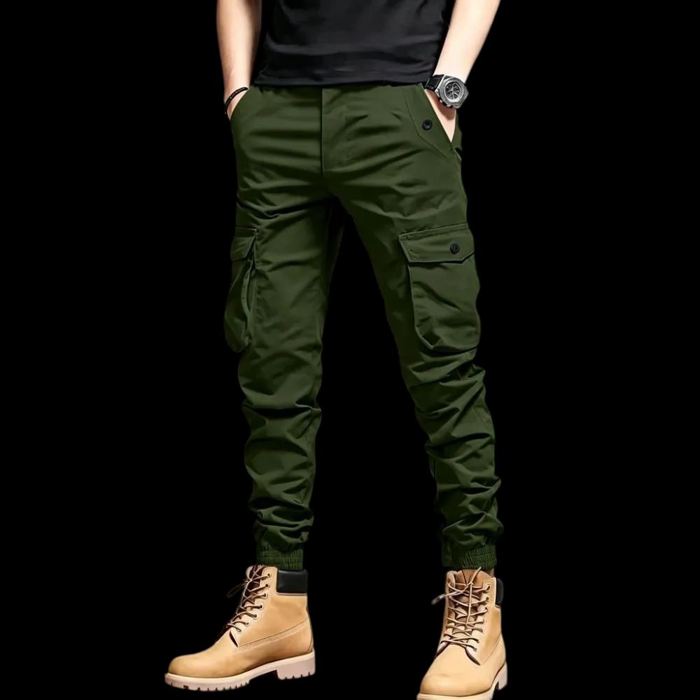 Men's Cargo Pants with Multi-Pockets