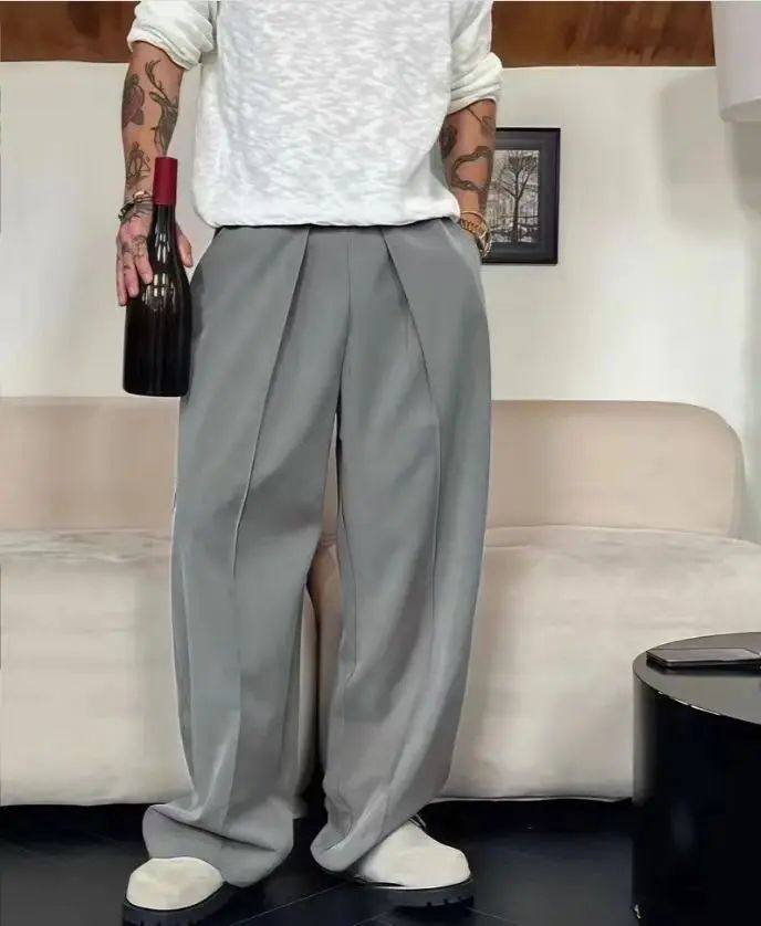 Loose Wide Leg Pants - Comfortable & Stylish High-Waisted Design for Everyday Wear