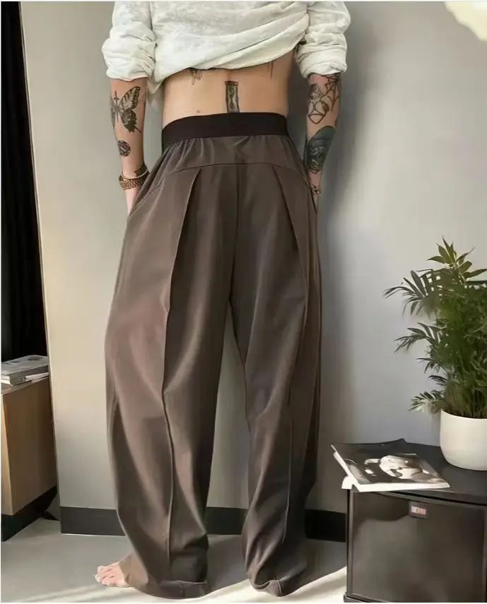 Loose Wide Leg Pants - Comfortable & Stylish High-Waisted Design for Everyday Wear