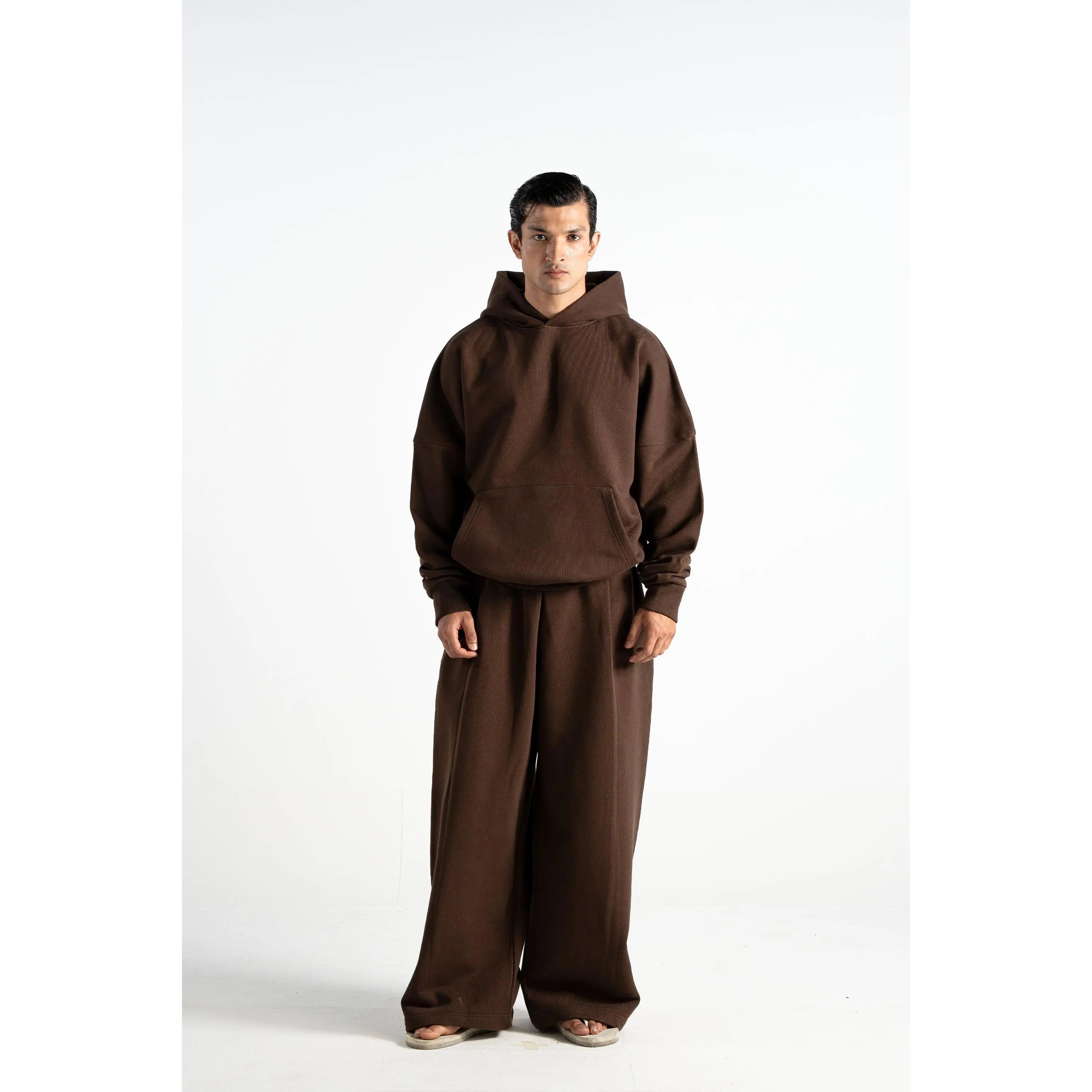 UnisexHalf-Zip Hoodie & Sweatpants Set