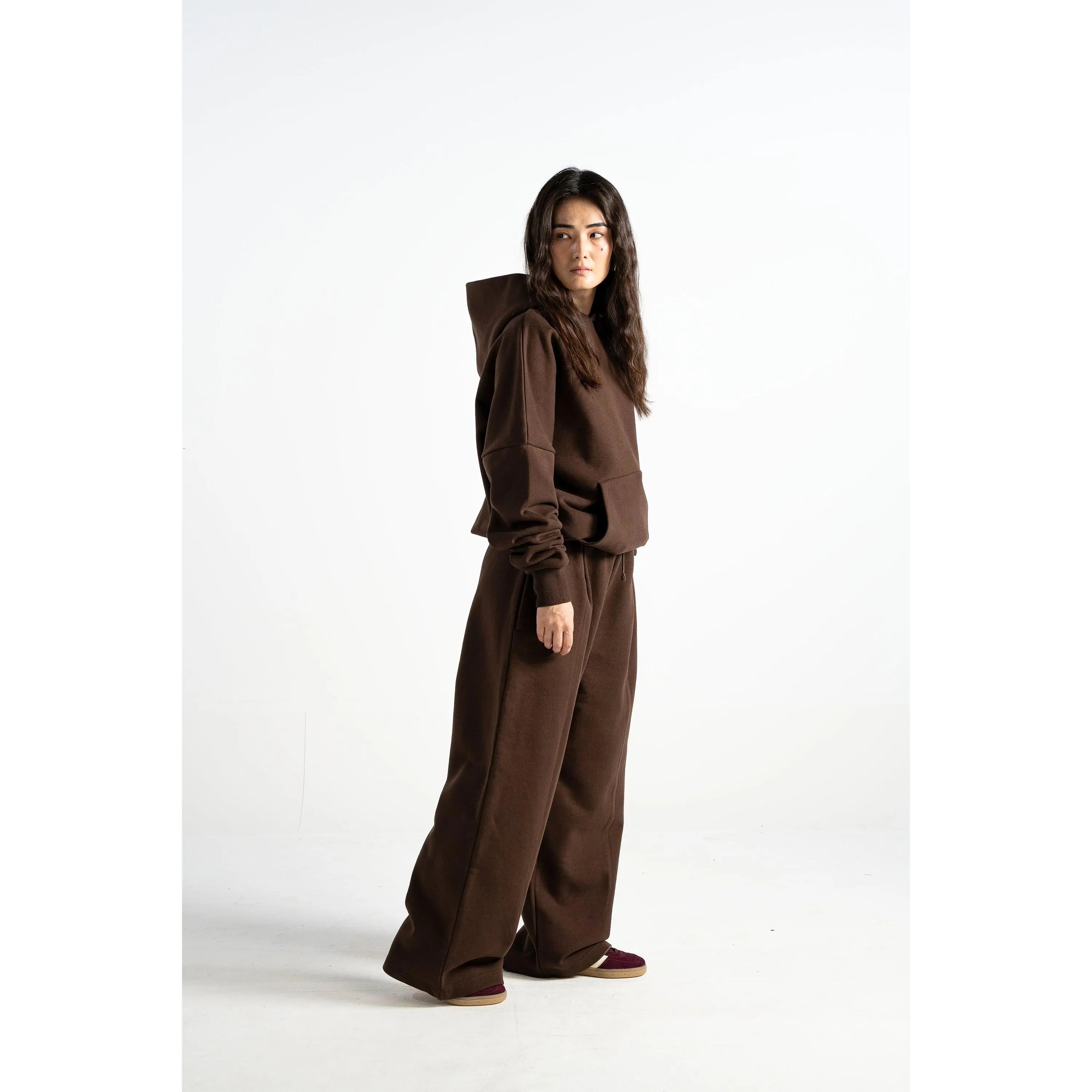 UnisexHalf-Zip Hoodie & Sweatpants Set