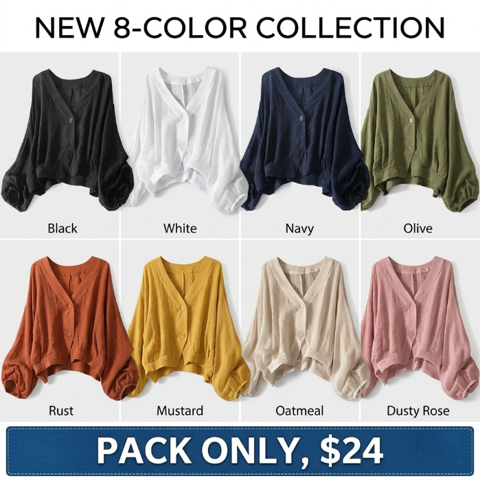 Women’s Summer Loose Lightweight Sheer Sun Protection Jacket