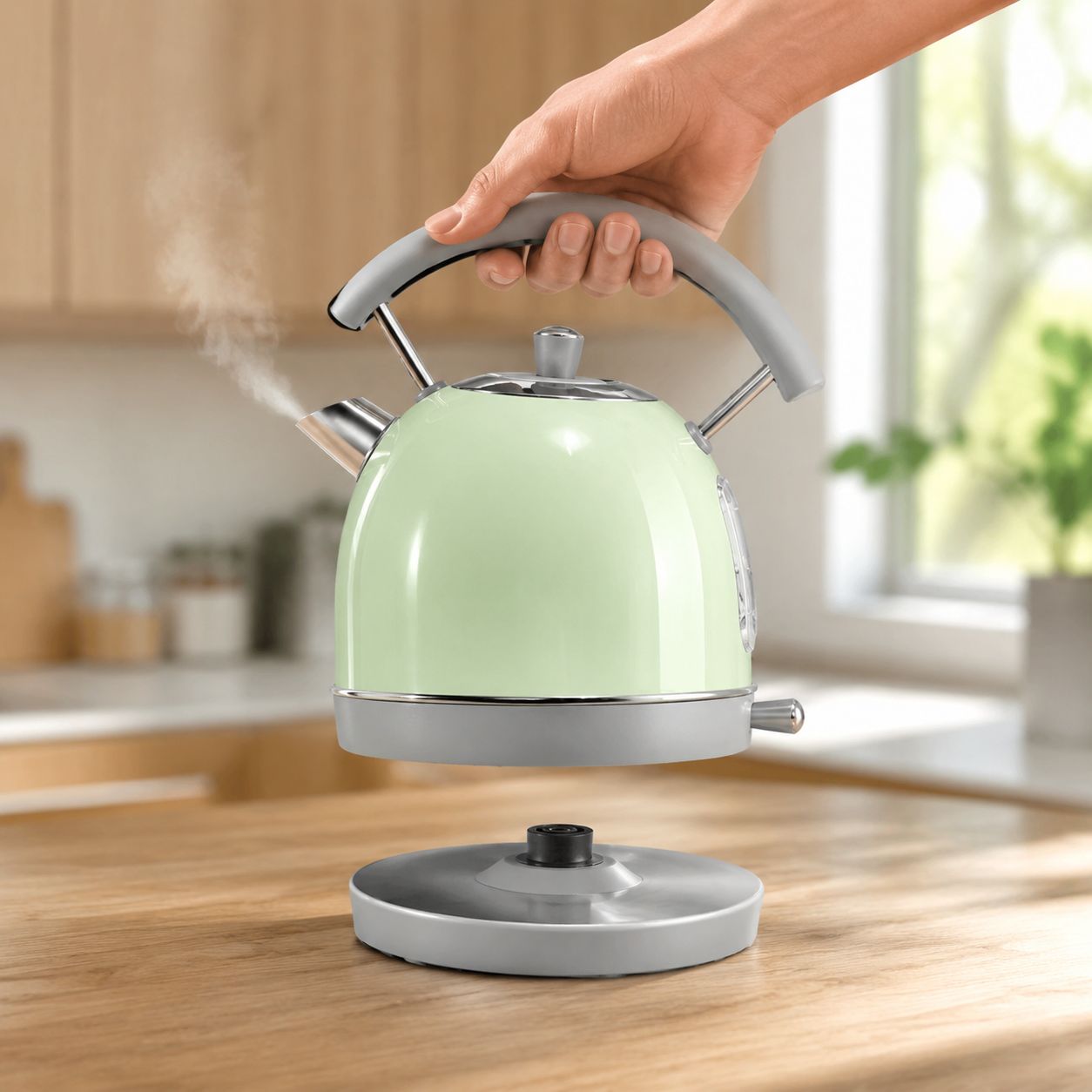 Energy-efficient toaster and blender set