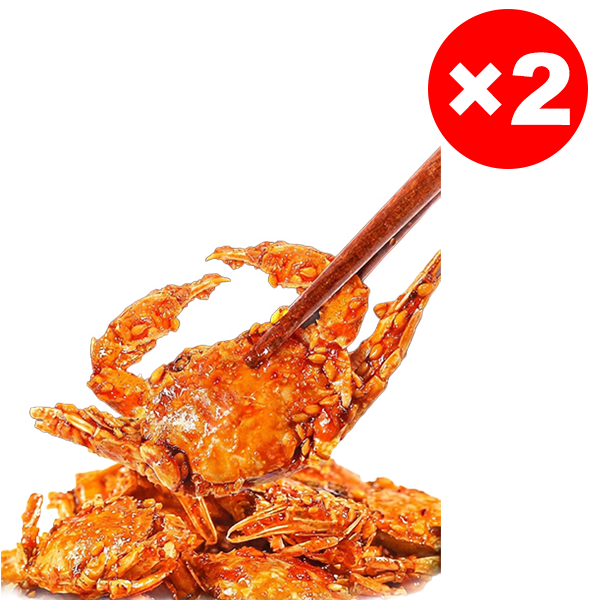 Crispy ready-to-eat small sea crab