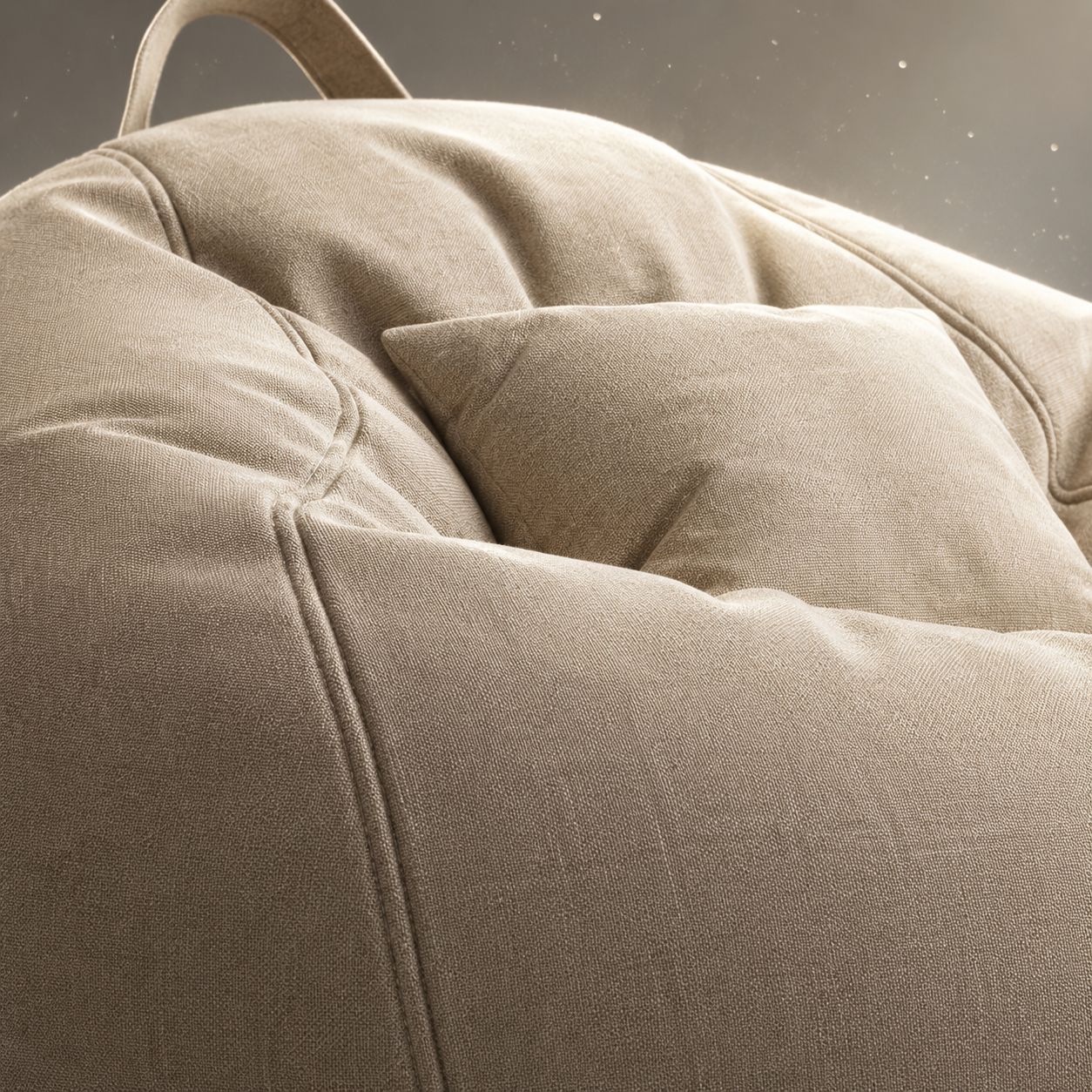 Modern lazy chair for balcony relaxation