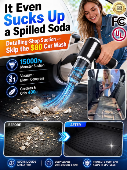[8-piece set] Multifunctional  high-suction vacuum cleaner