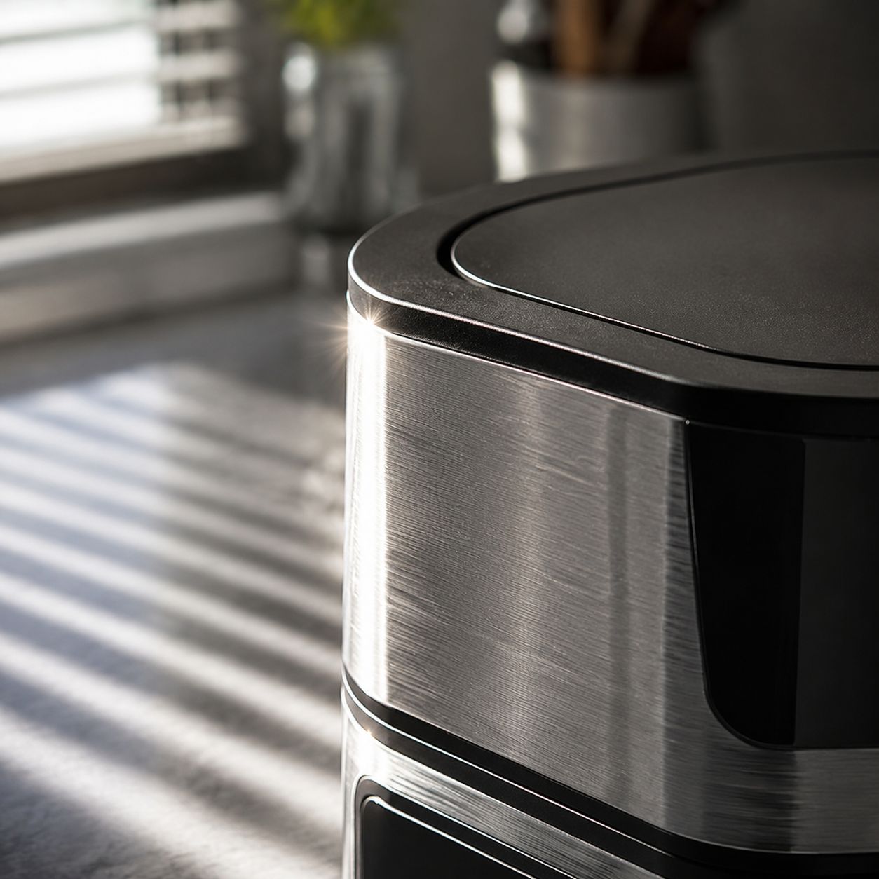Energy-efficient smart air fryer appliance