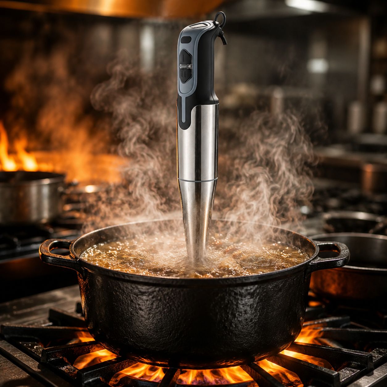 Versatile mixer blending ingredients for baking