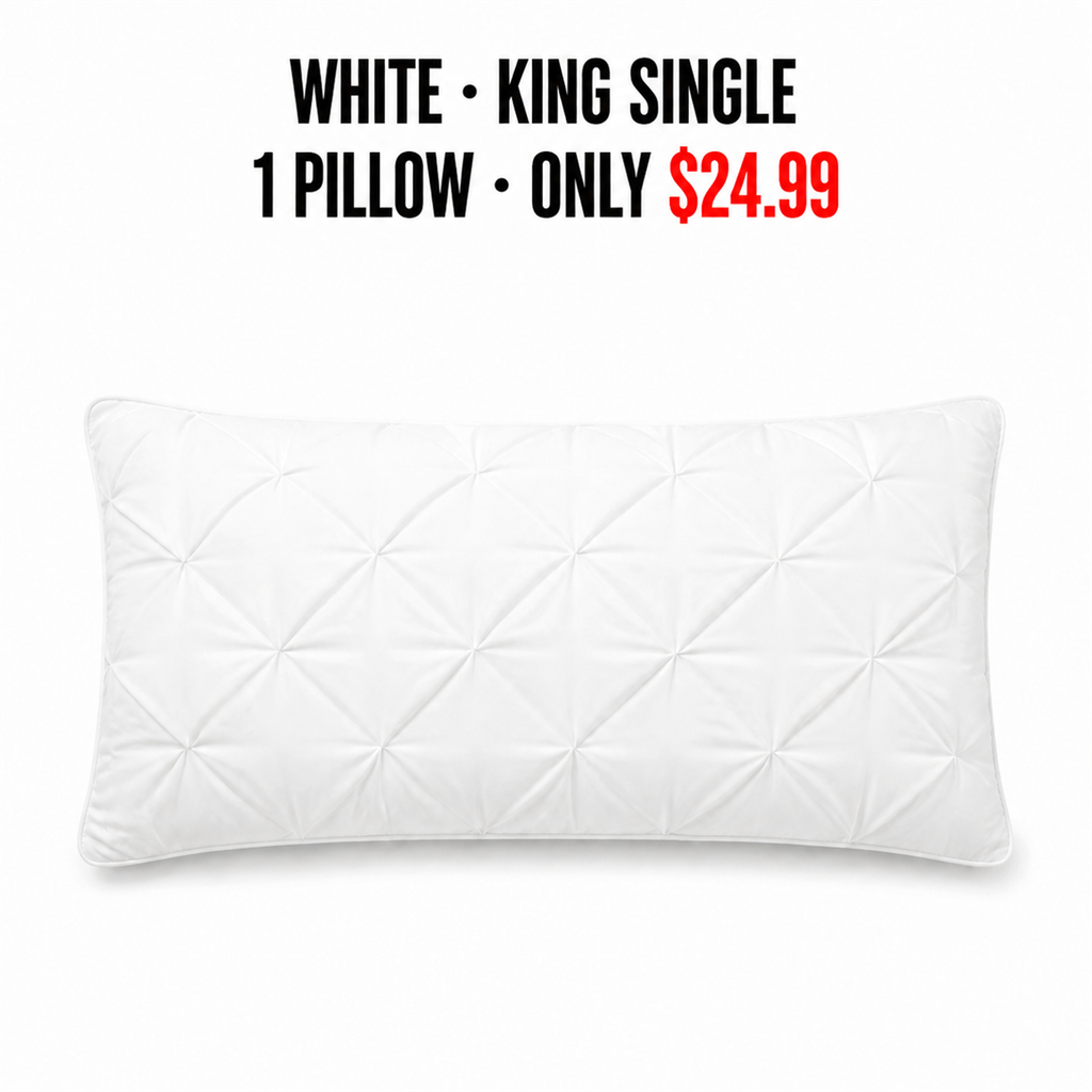White King/Cali King Single Pillow Mapping - Only $24.99