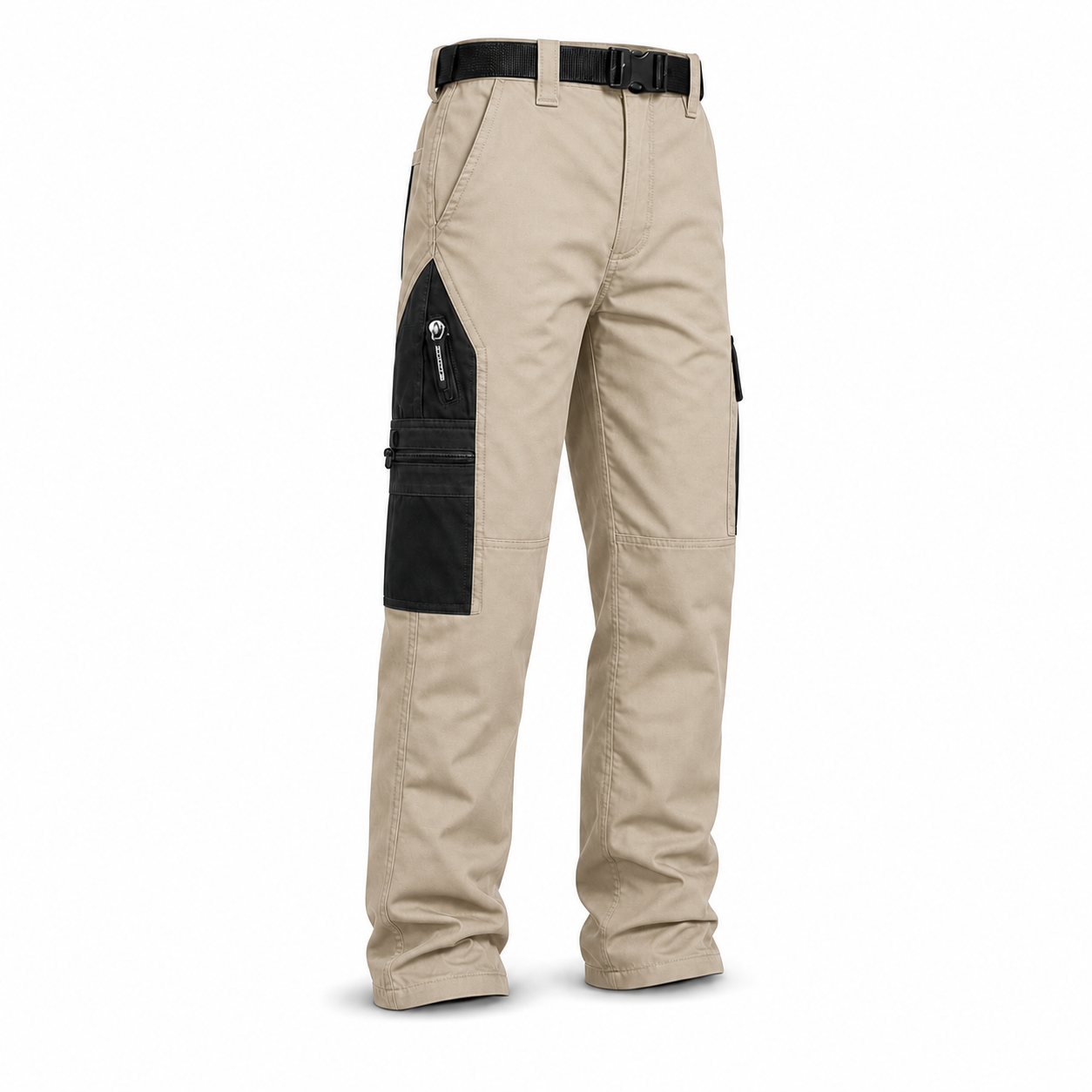 Stone Khaki tactical cargo pants SKU image