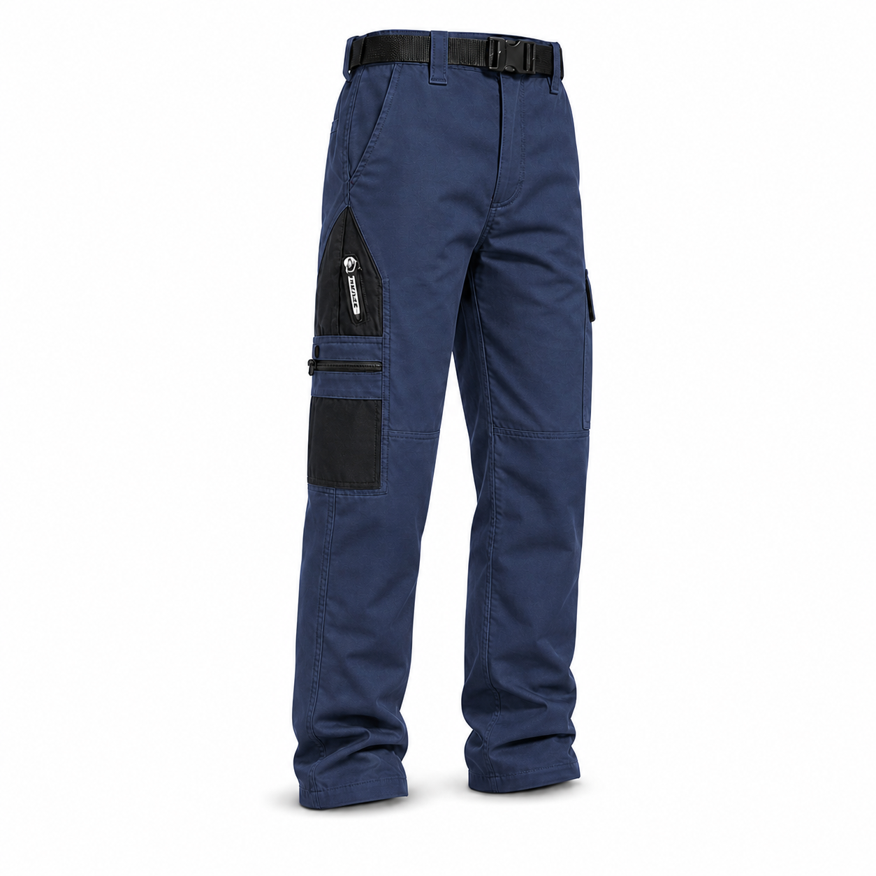 Navy Blue tactical cargo pants SKU image