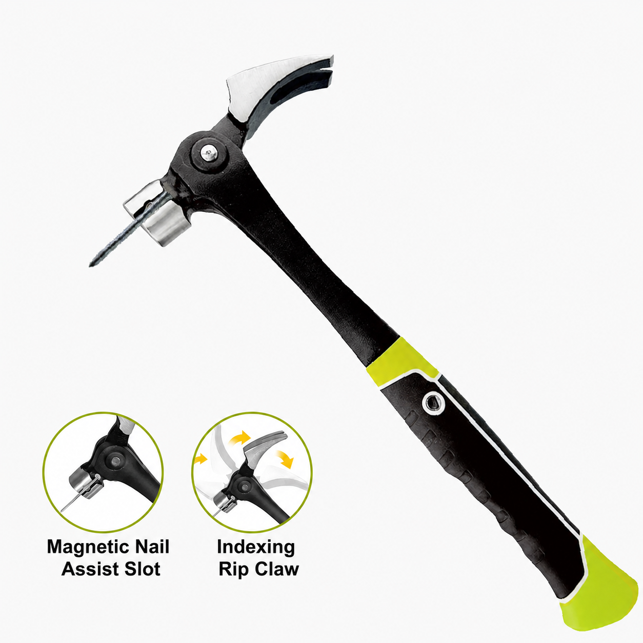 16 oz Claw Hammer with Magnetic Nail Starter
