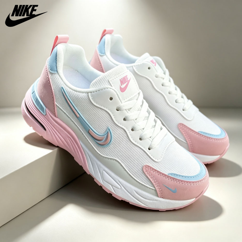 🌸 Női retro sportcipő ✨ Légáteresztő háló felső, ütéselnyelő vastag talpú szabadidős cipő