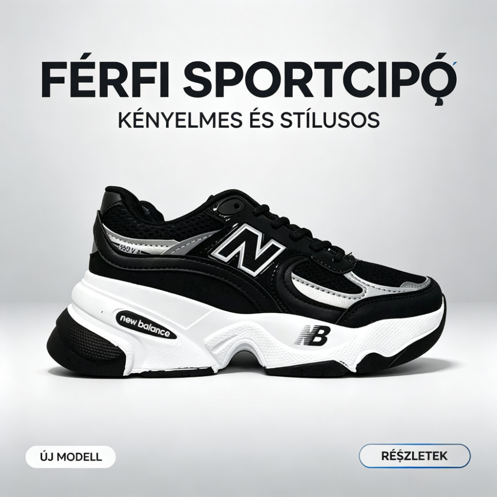New Balance® 2026 divatos, légáteresztő edzőcipők