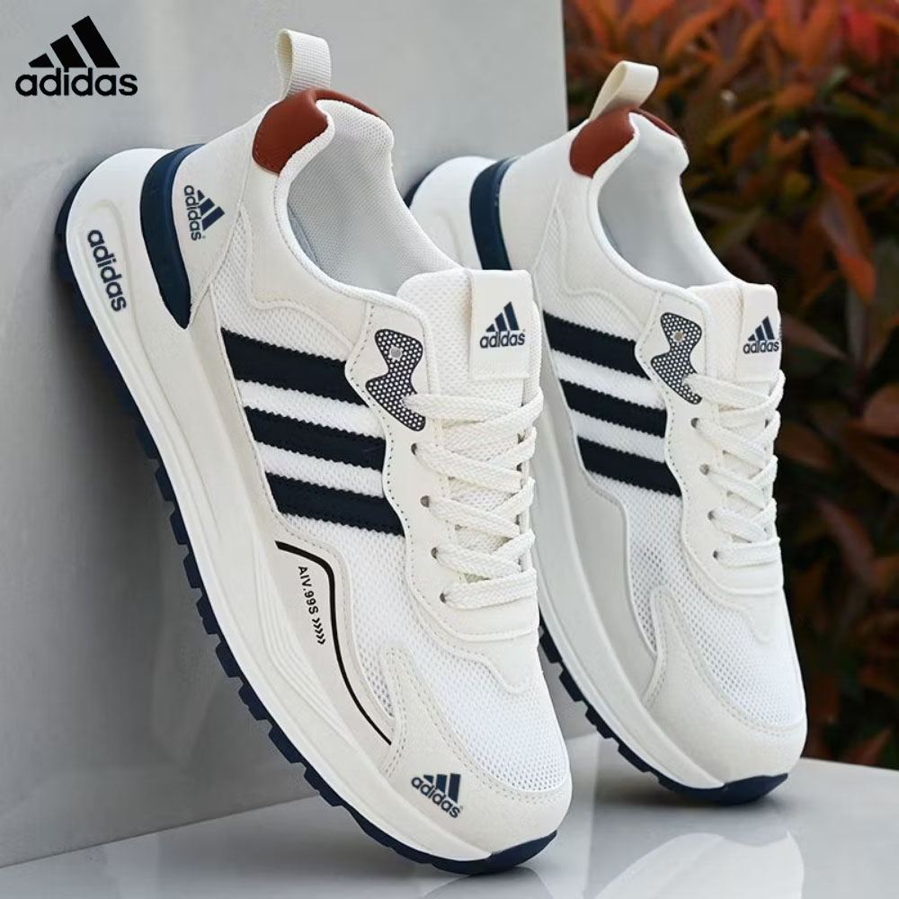 👟 Divatos sportcipő ✨ Légáteresztő háló felső, ütéselnyelő vastag talpú szabadidős cipő