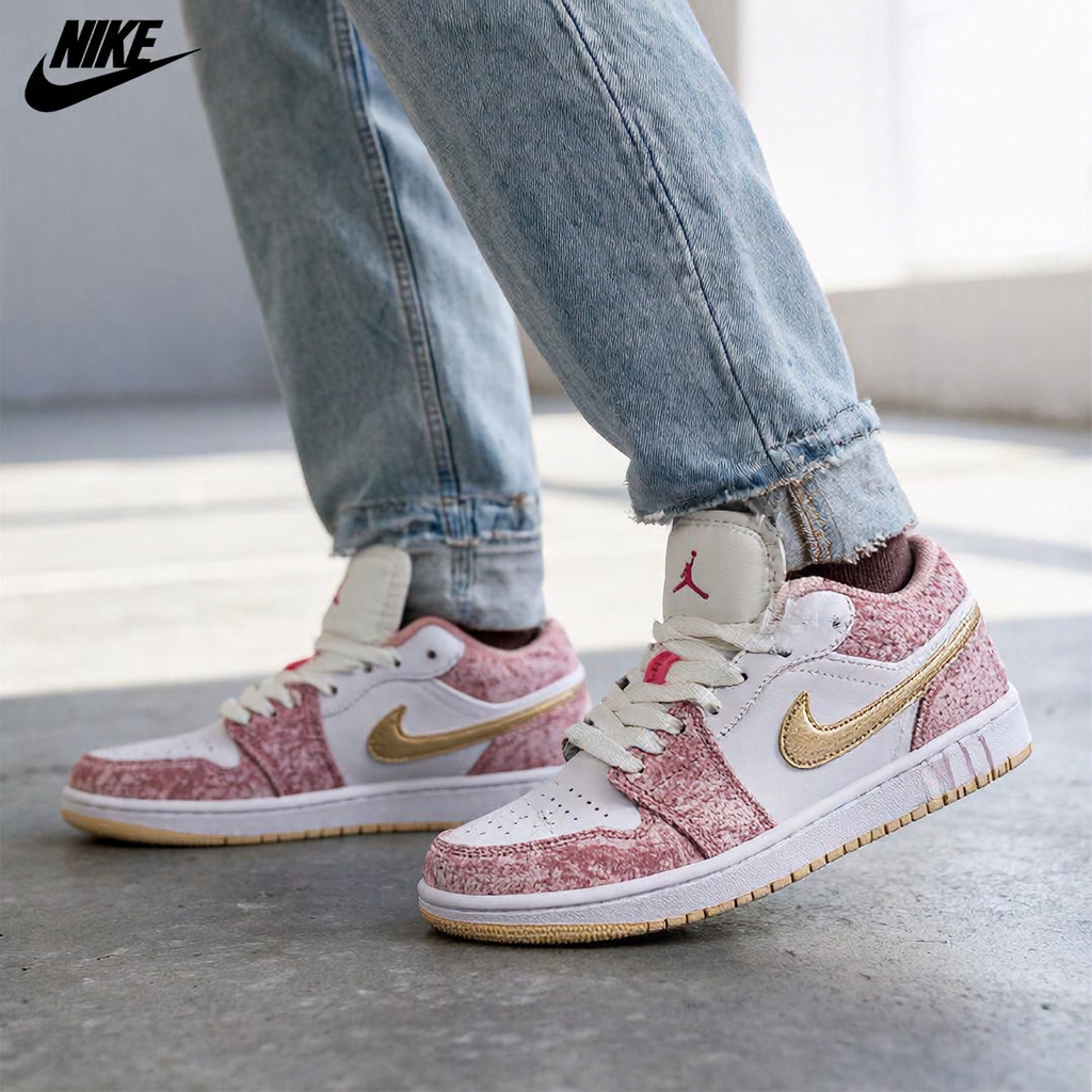 ✨👟 Air Jordan női retro stílusú sneaker｜Kényelmes bőrcipő mindennapi viselethez