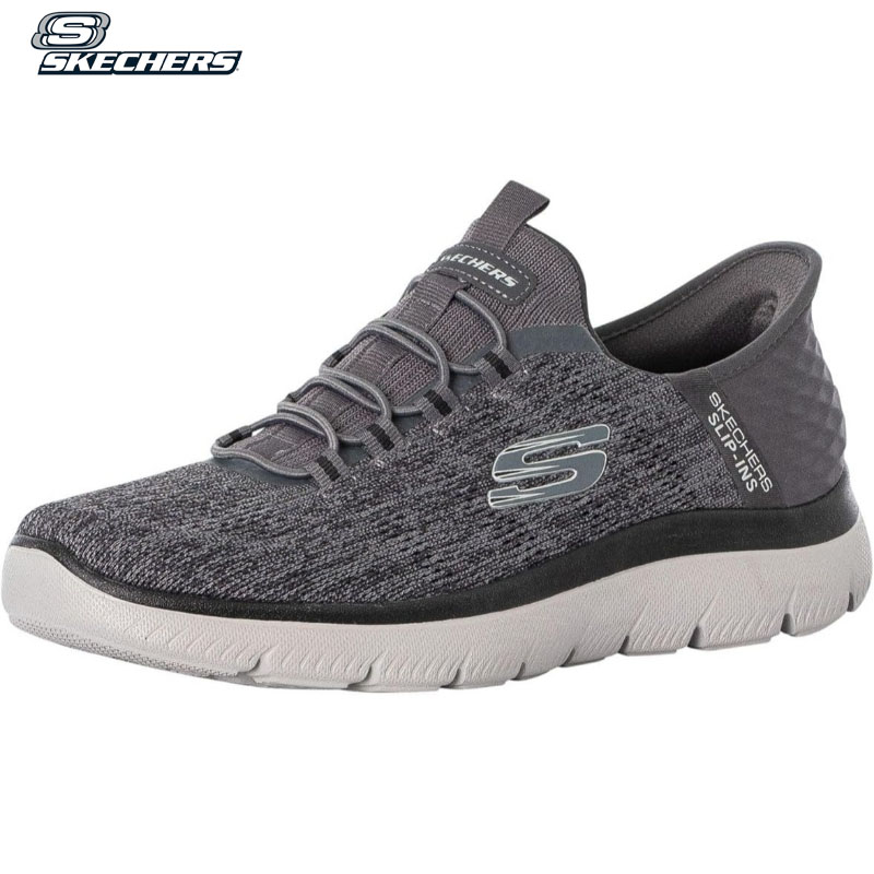 👟 Skechers kezmentes felvehető sportcipő | szellőző hálós felsőrész, kényelmes mindennapi sneaker