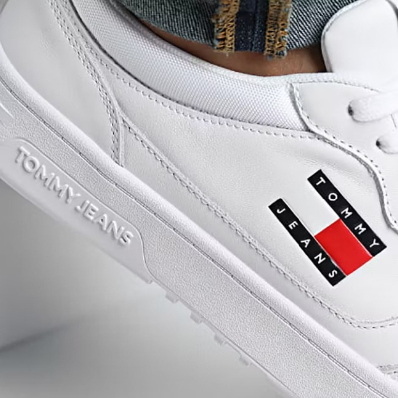 ✨👟 TOMMY HILFIGER® 2024 Baskets Cupsole bőr Essential 1443