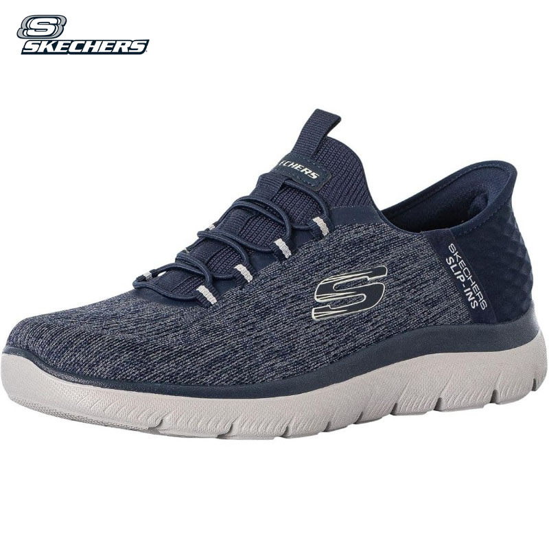 👟 Skechers kezmentes felvehető sportcipő | szellőző hálós felsőrész, kényelmes mindennapi sneaker