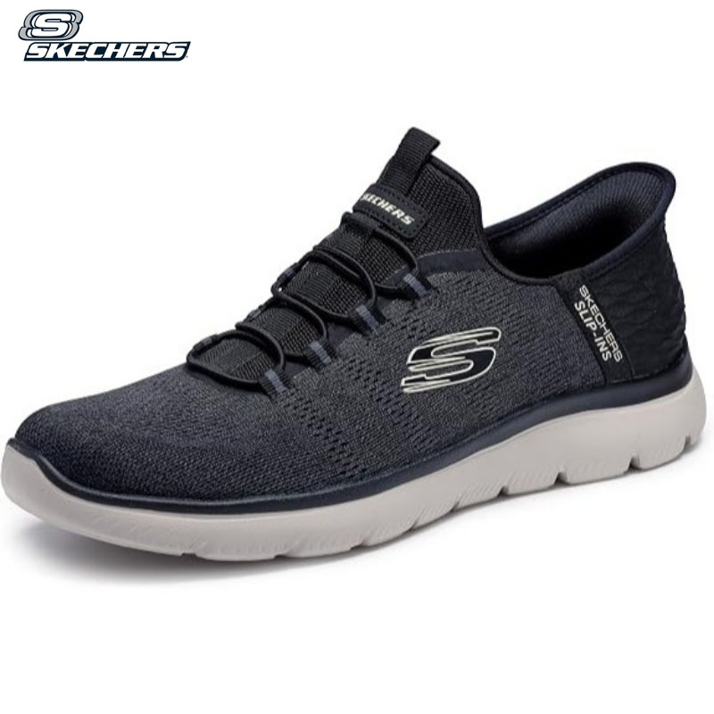👟 Skechers kezmentes felvehető sportcipő | szellőző hálós felsőrész, kényelmes mindennapi sneaker