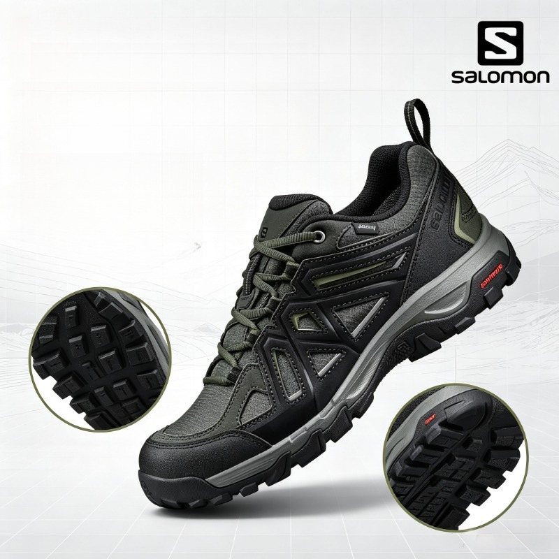 🏔️ Salomon Ultra Mid GORE-TEX vízálló túrabakancs, terepjáró masszív túracipő