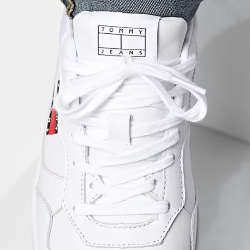 ✨👟 TOMMY HILFIGER® 2024 Baskets Cupsole bőr Essential 1443