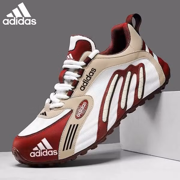 🔥 Skórzane trampki Adidas Air Hawks, wygodne obuwie sportowe do codziennego użytku