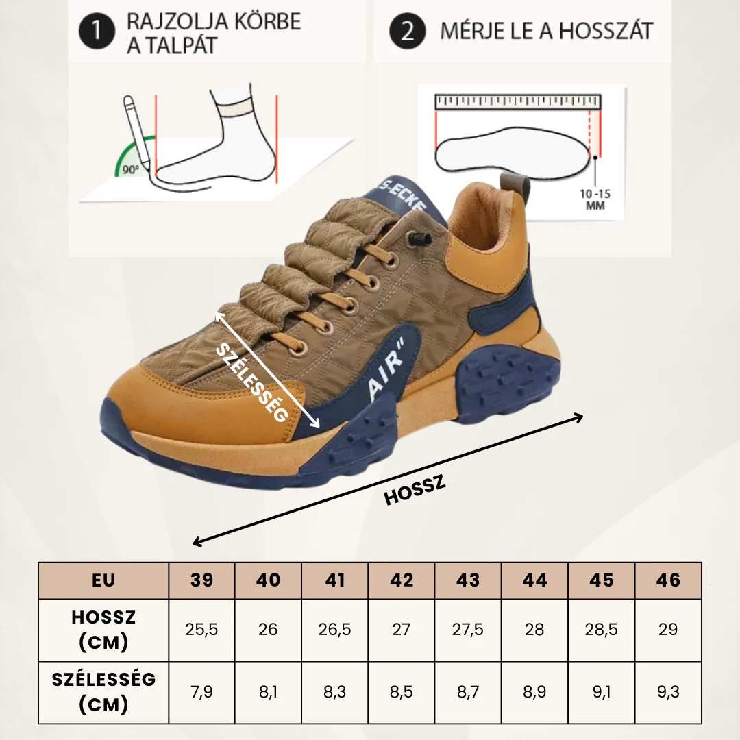 STRAVEX™ – Stílusos férfi cipők minden napra