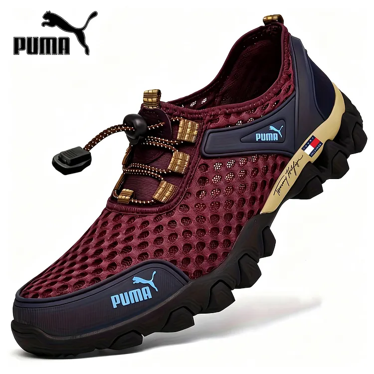 🔥👟PUMA Tommy férfi hálós túracipő gyors húzózsinórral