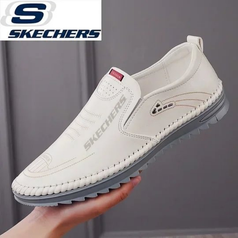 SKECHERS VALÓDI BŐR CIPŐK SIKERES FÉRFIAKNAK