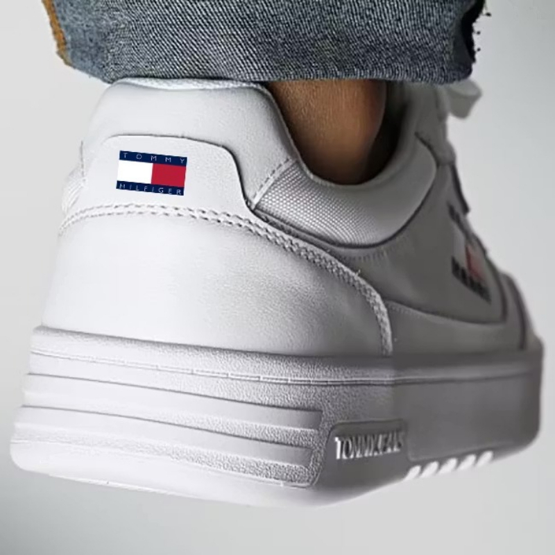 ✨👟 TOMMY HILFIGER® 2024 Baskets Cupsole bőr Essential 1443