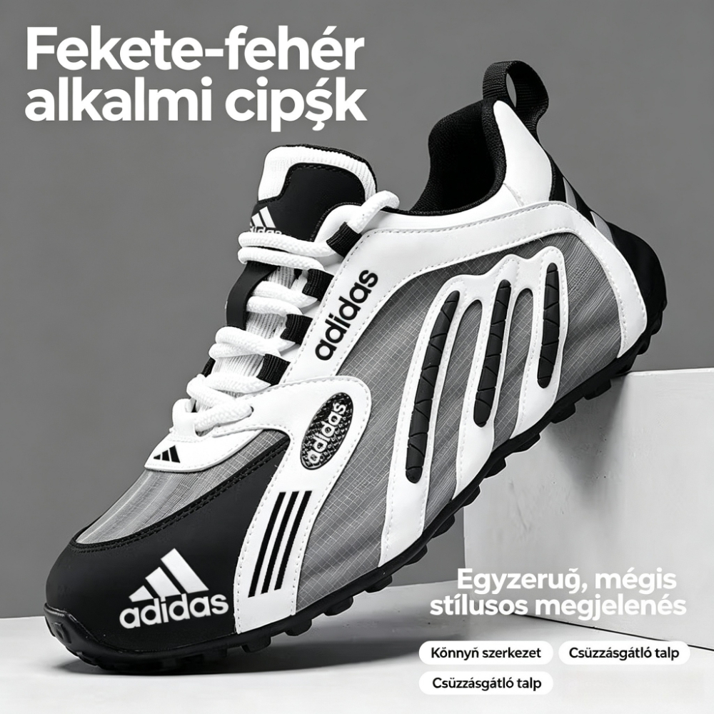 🔥 Skórzane trampki Adidas Air Hawks, wygodne obuwie sportowe do codziennego użytku