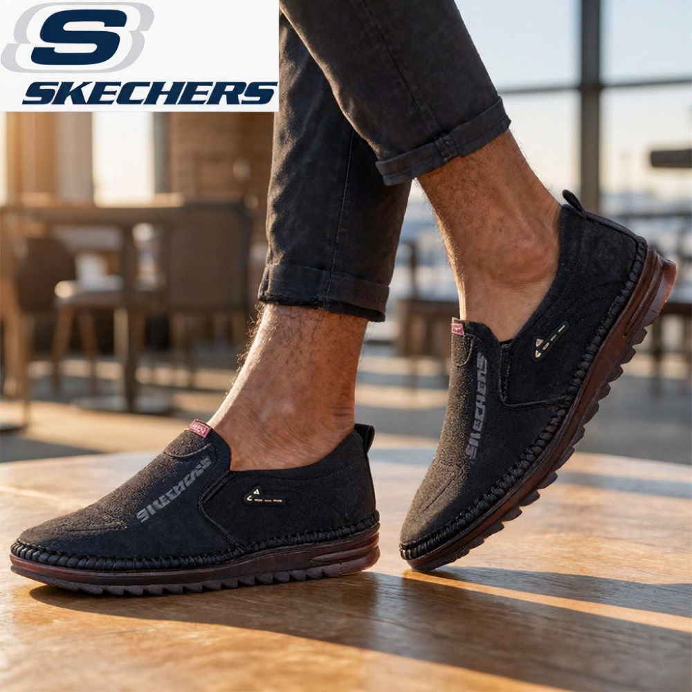 🔥SKECHERS VALÓDI BŐR CIPŐK SIKERES FÉRFIAKNAK