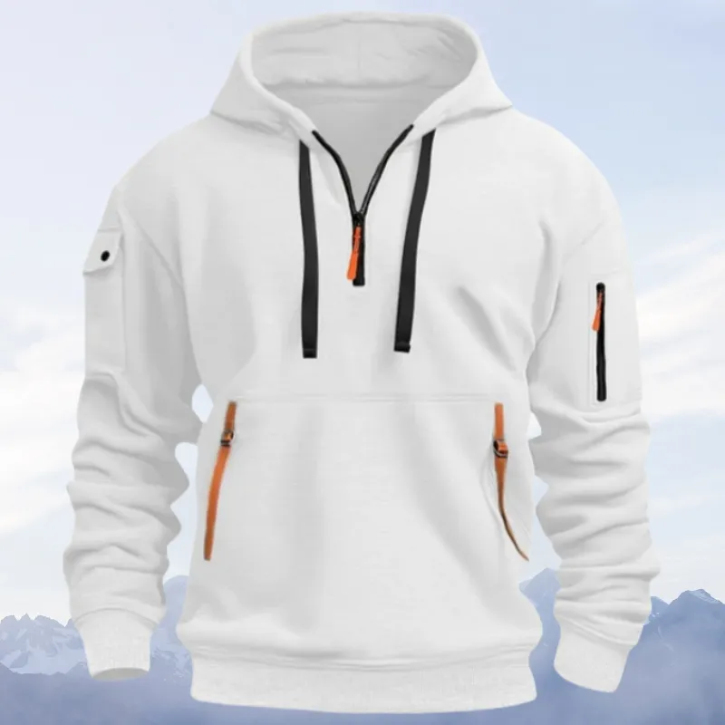 Unisfree Men's Casual Zip-Up Sweatshirt