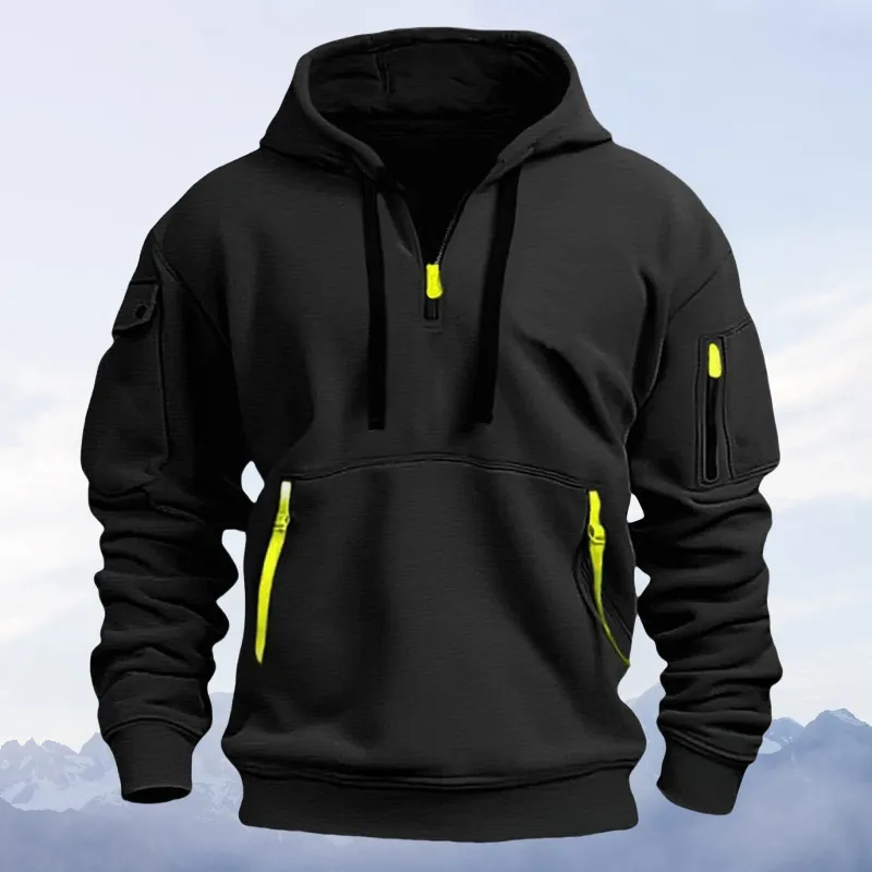 Unisfree Men's Casual Zip-Up Sweatshirt