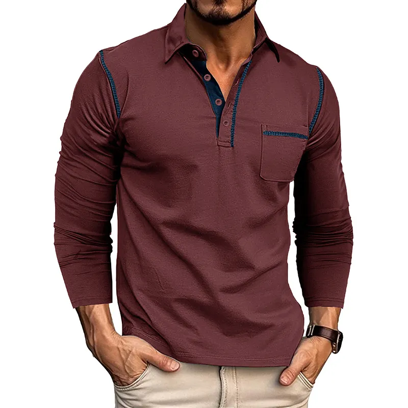 Unisfree Casual long-sleeved Shirt For Men