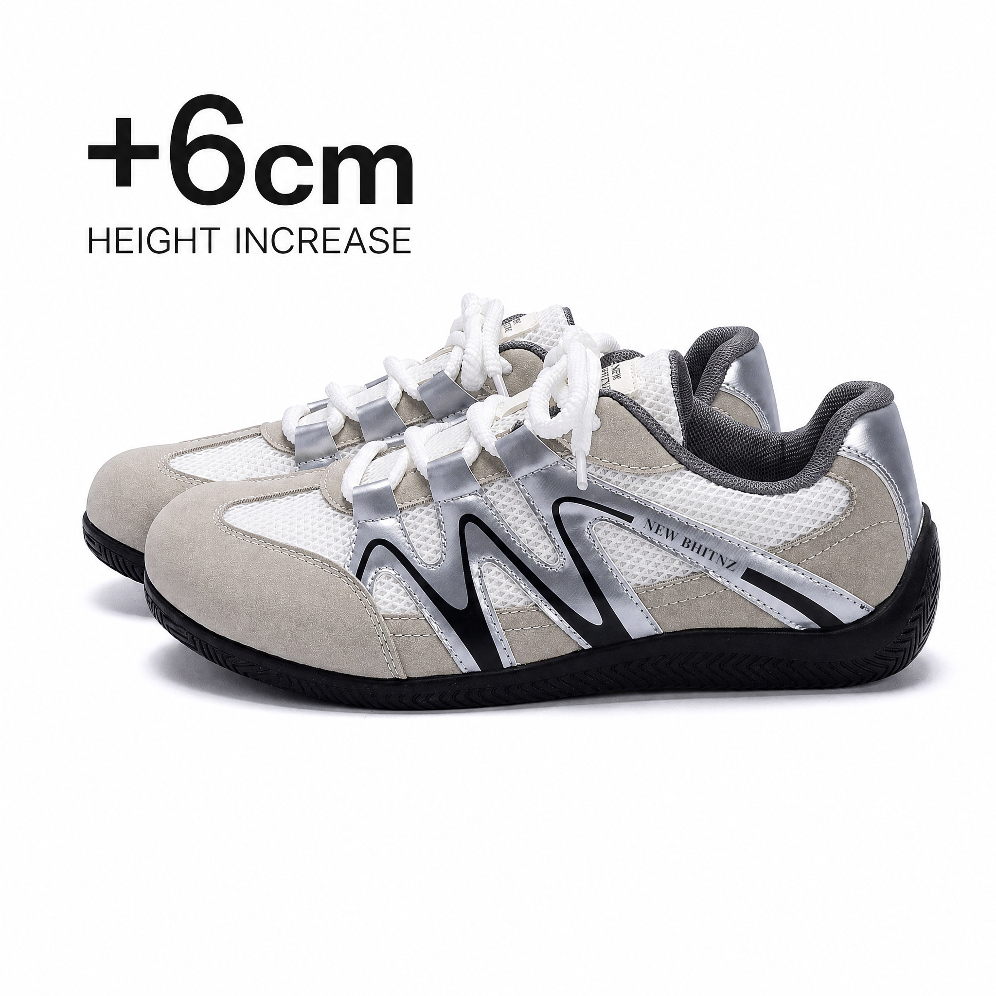 German Trainer mit versteckter Erhöhung – weiche Sohle & optimaler Fußkomfort