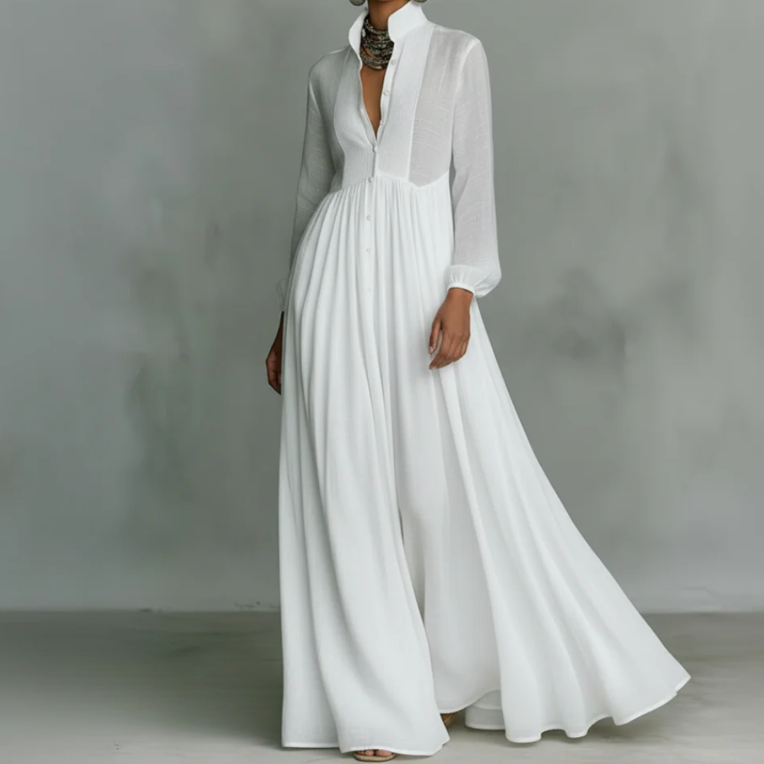 Gail™ - Robe maxi minimaliste