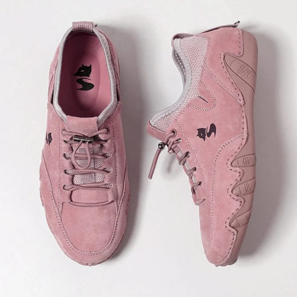 Damen Ultra‑leichte atmungsaktive Echtleder‑Wanderschuhe für den Outdoor‑Einsatz
