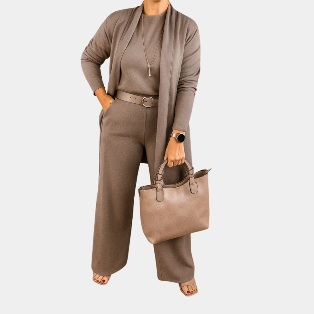 Elvy™ - Ensemble pour femmes trois pièces élégant et polyvalent