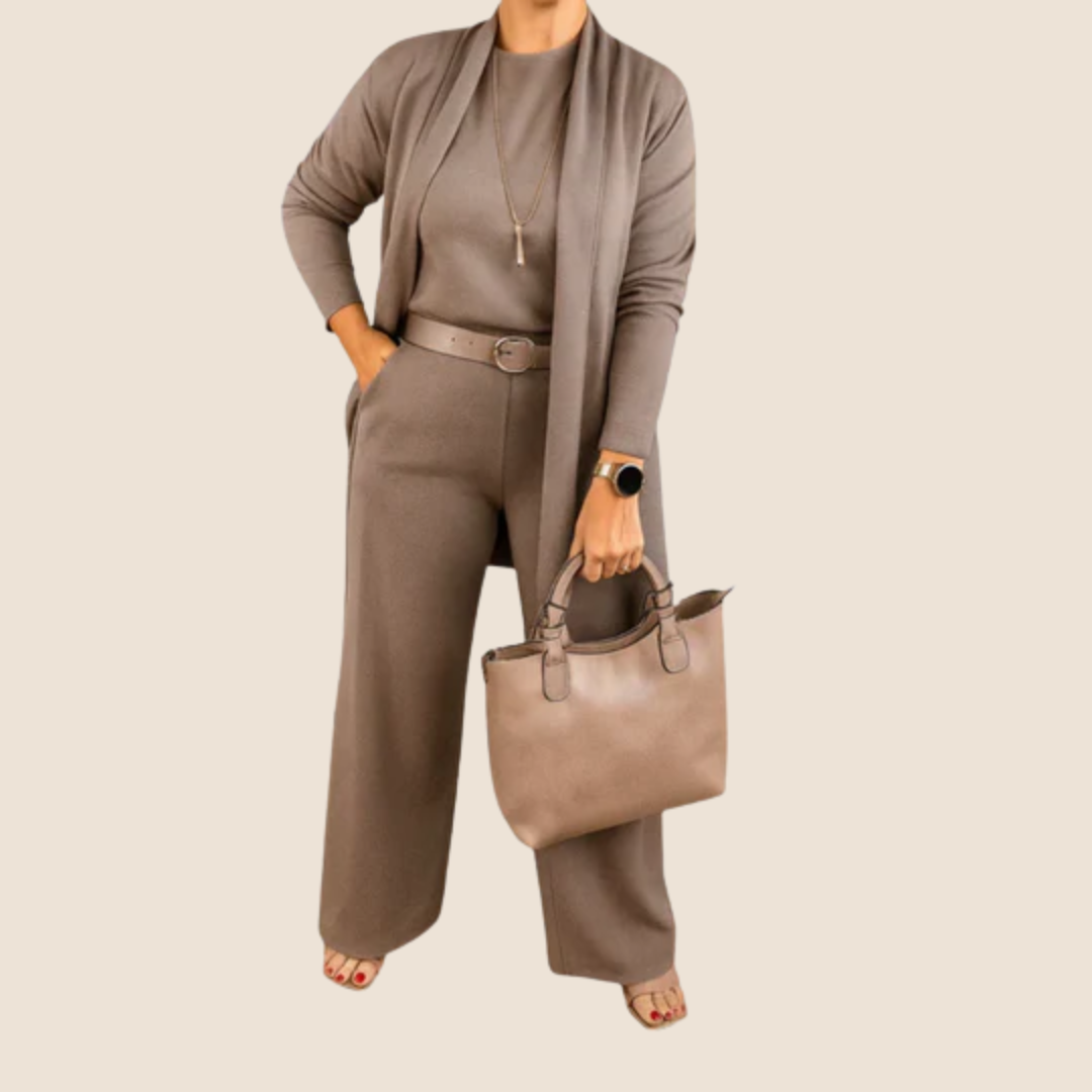Elvy™ - Ensemble pour femmes trois pièces élégant et polyvalent