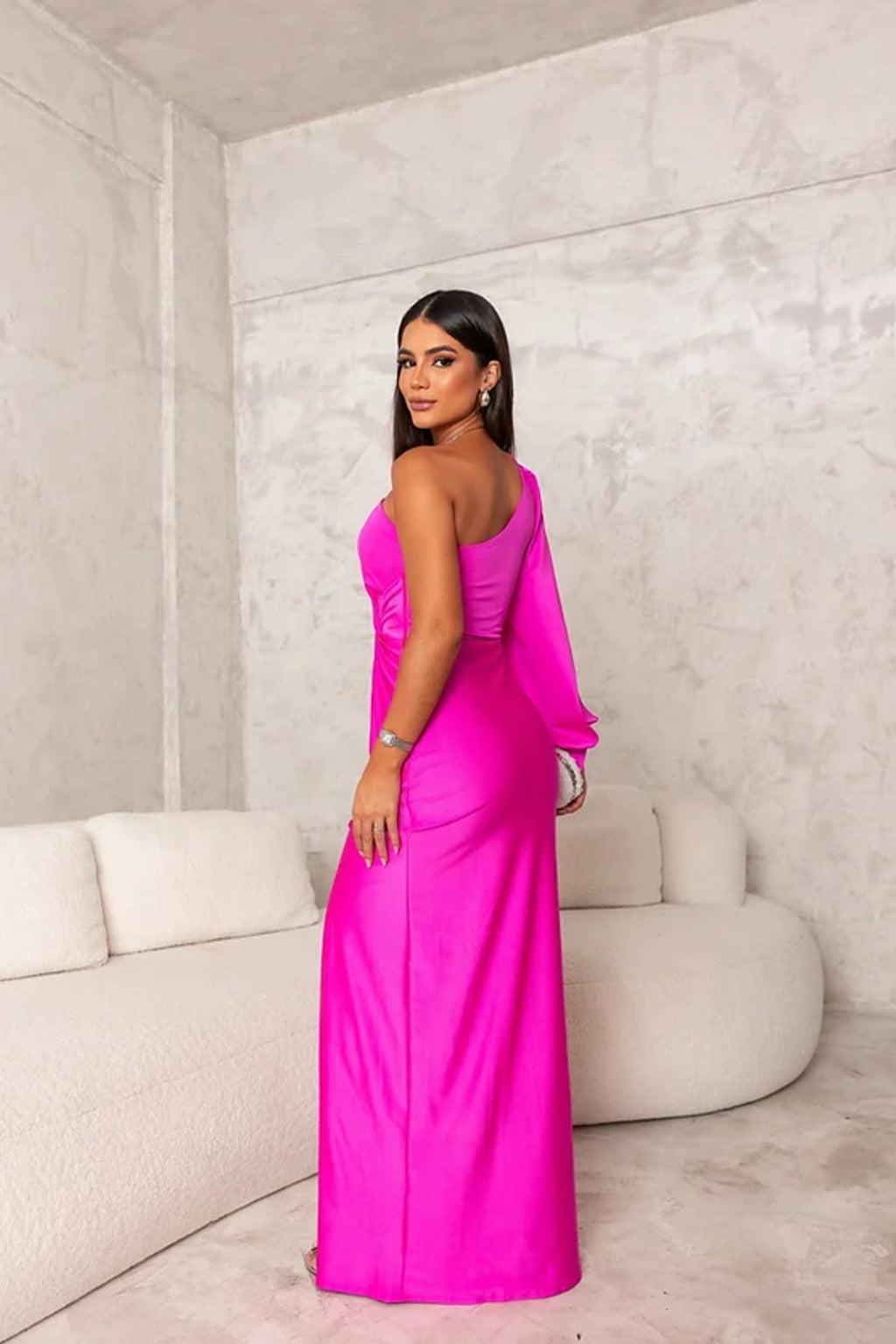 Dorie™ - Robe asymétrique à longue fente